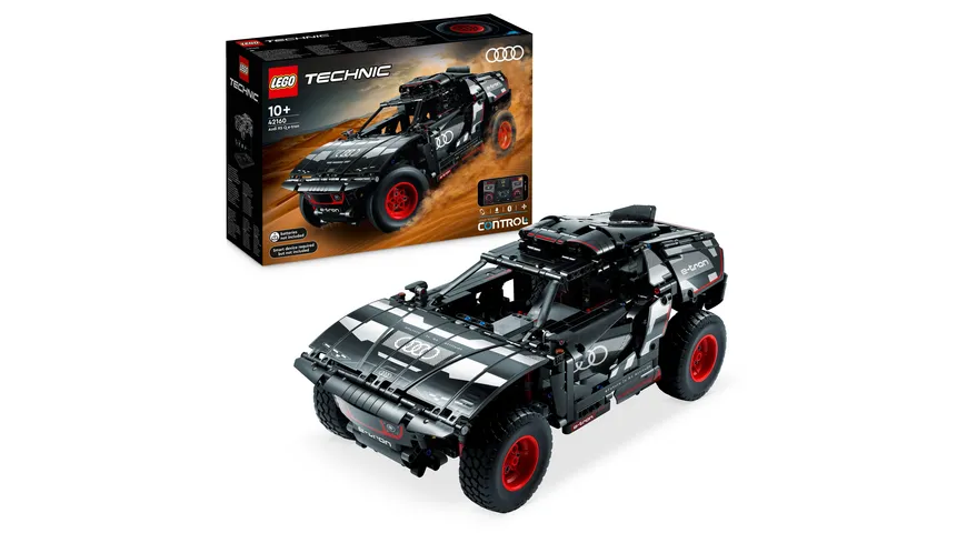 LEGO Technic 42160 Audi RS Q e-tron, ferngesteuertes RC-Auto-Spielzeug