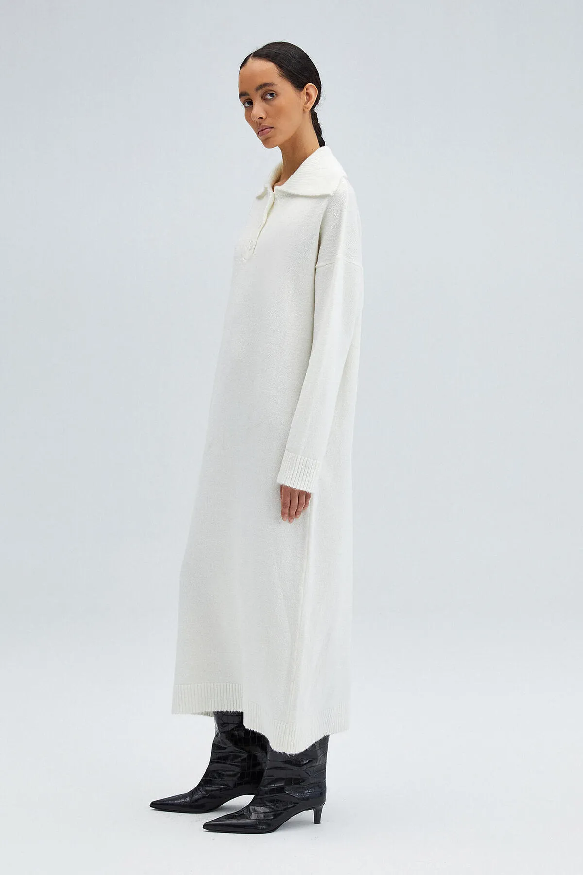 Touché Privé  Strickkleid mit Rollkragen