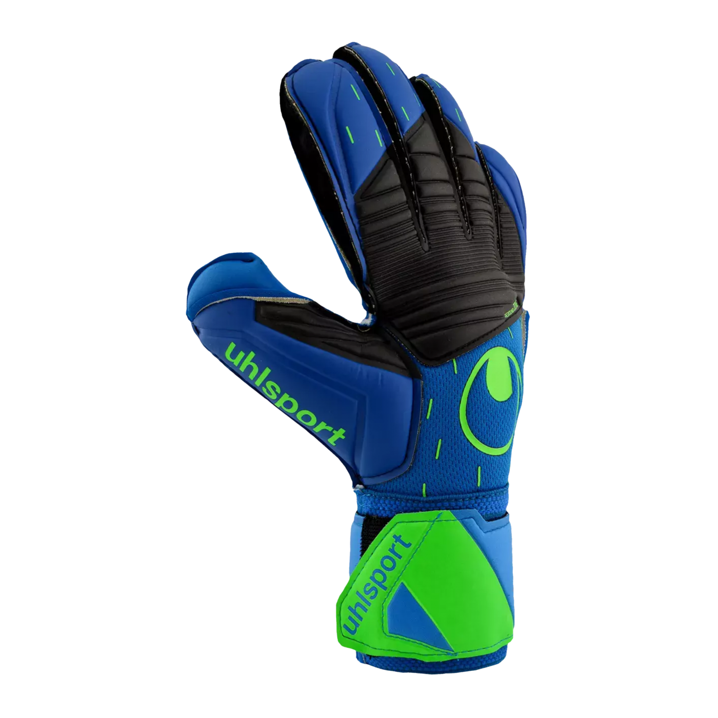 Uhlsport Aquasoft TW-Handschuhe Blau Schwarz F01