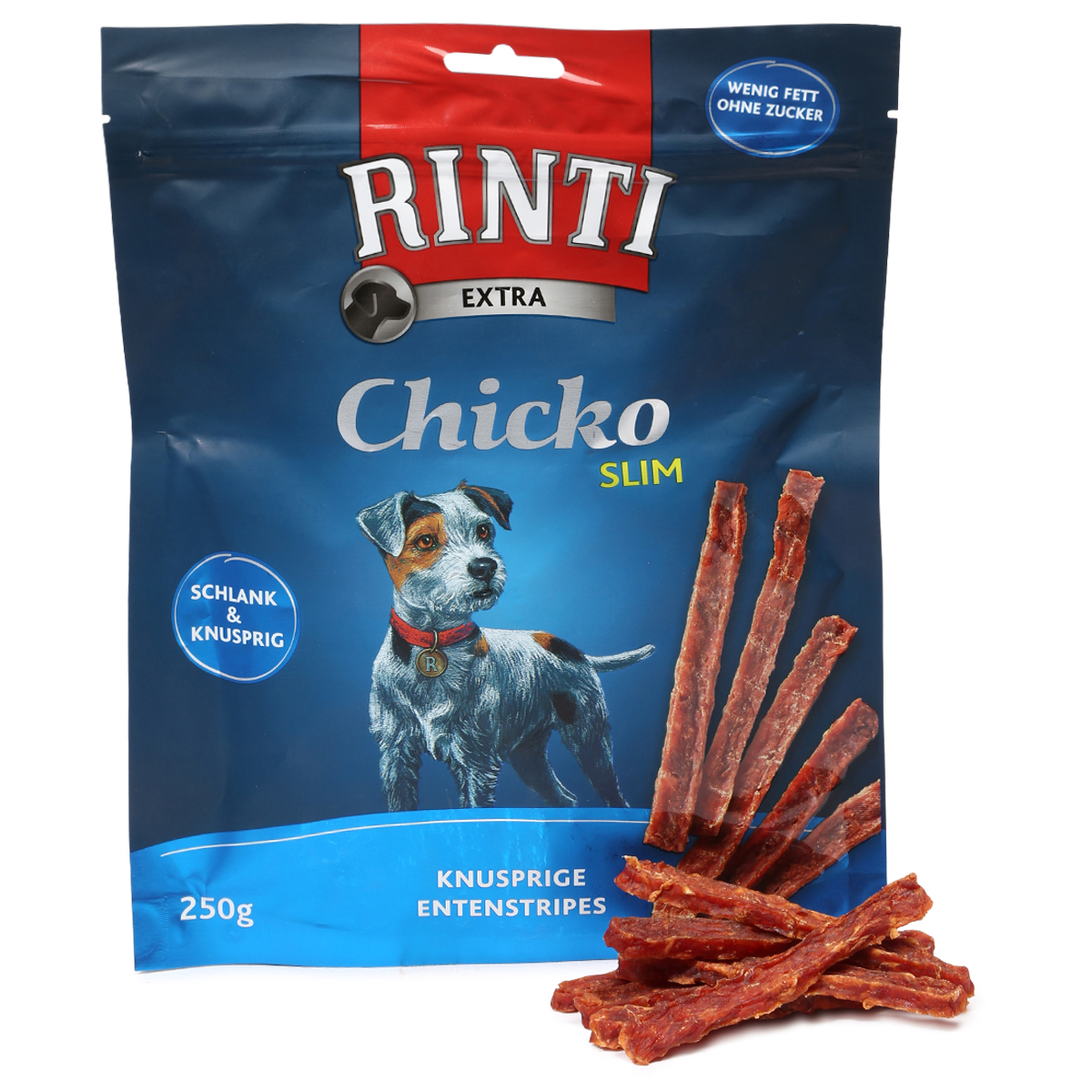 Rinti Hundesnack Chicko Slim Ente 250g kaufen bei ZooRoyal