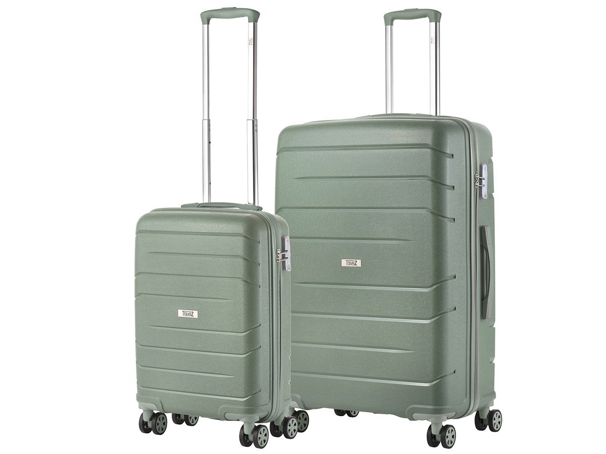 TravelZ Big Bars 2-teiliges TSA Kofferset