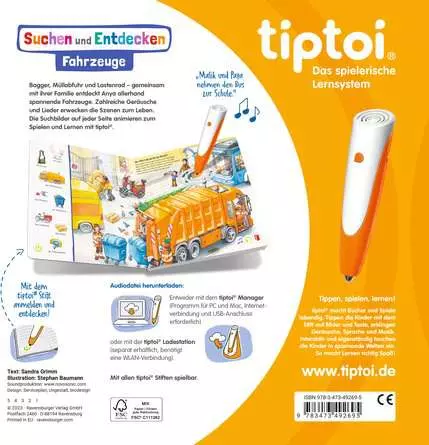 tiptoi® Suchen und Entdecken: Fahrzeuge