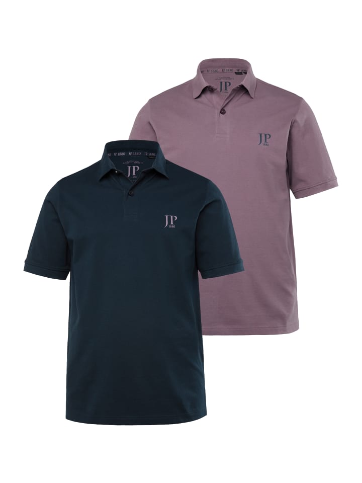 JP1880 Poloshirt in mauve günstig kaufen