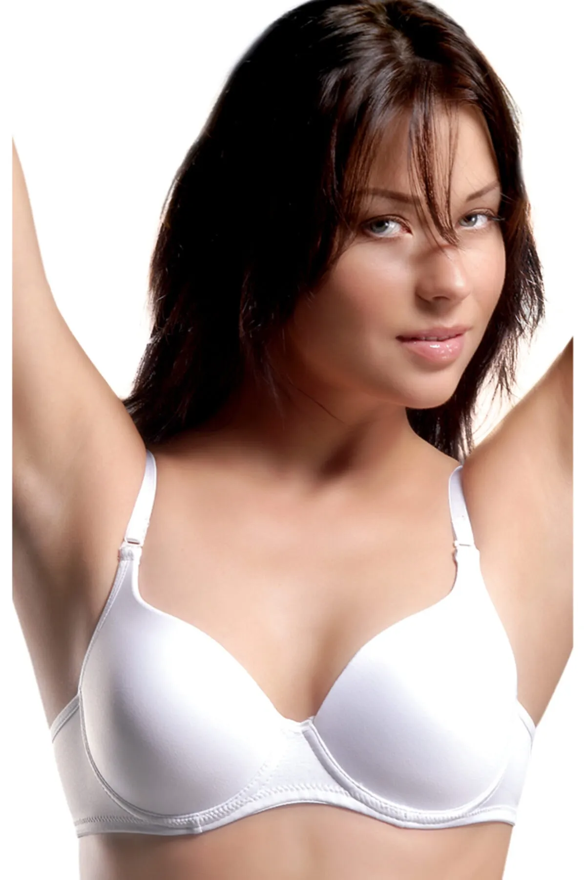 Miorre  Weißer Push-up-BH für Damen