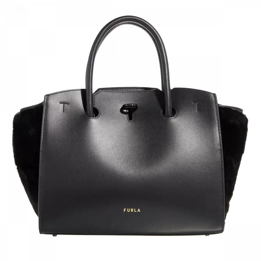 Furla - Furla Handle Bags Leder Black - schwarz