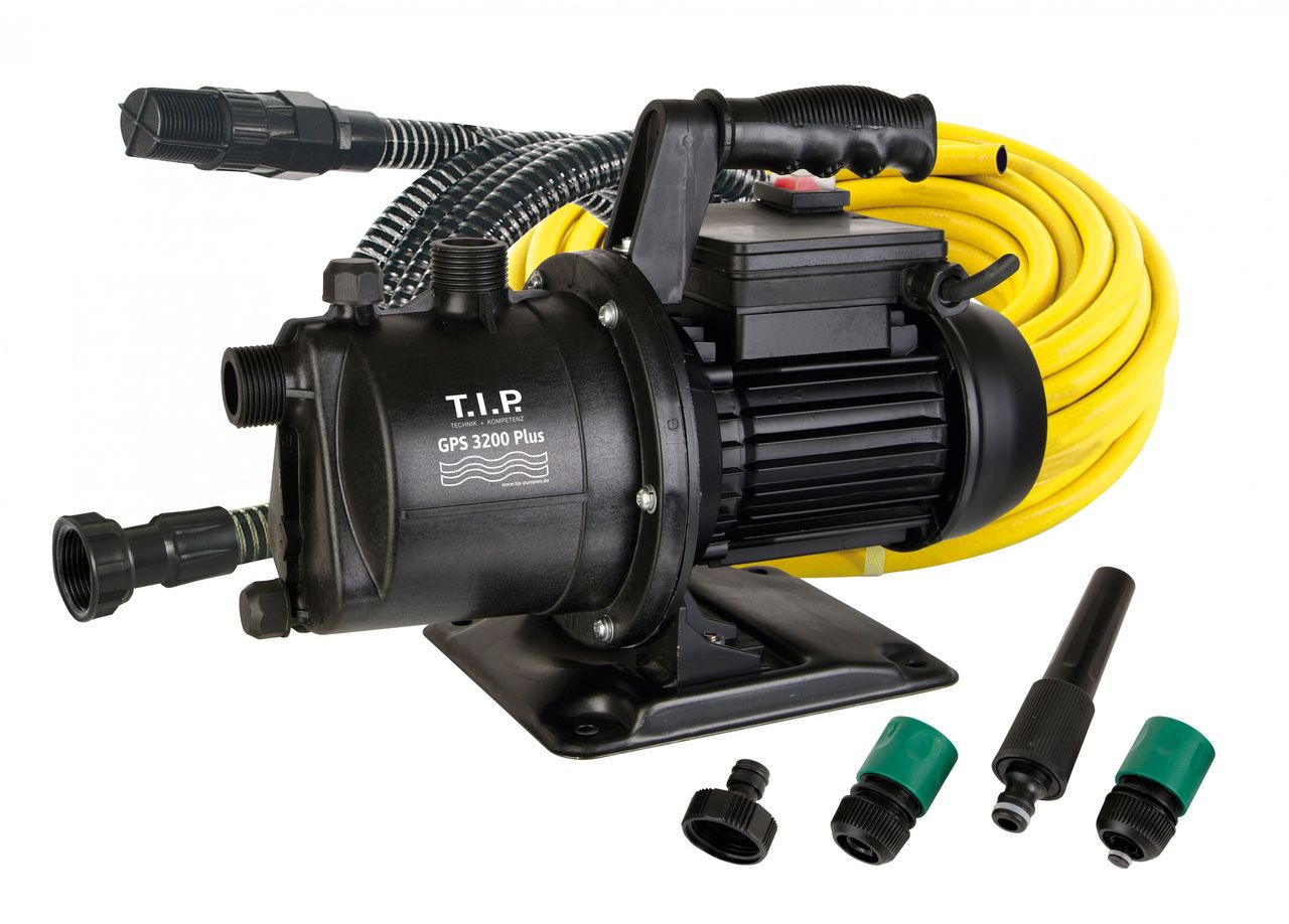T.I.P. T.I.P Gartenpumpen-Set GPS 3200 Plus (Komplettset)