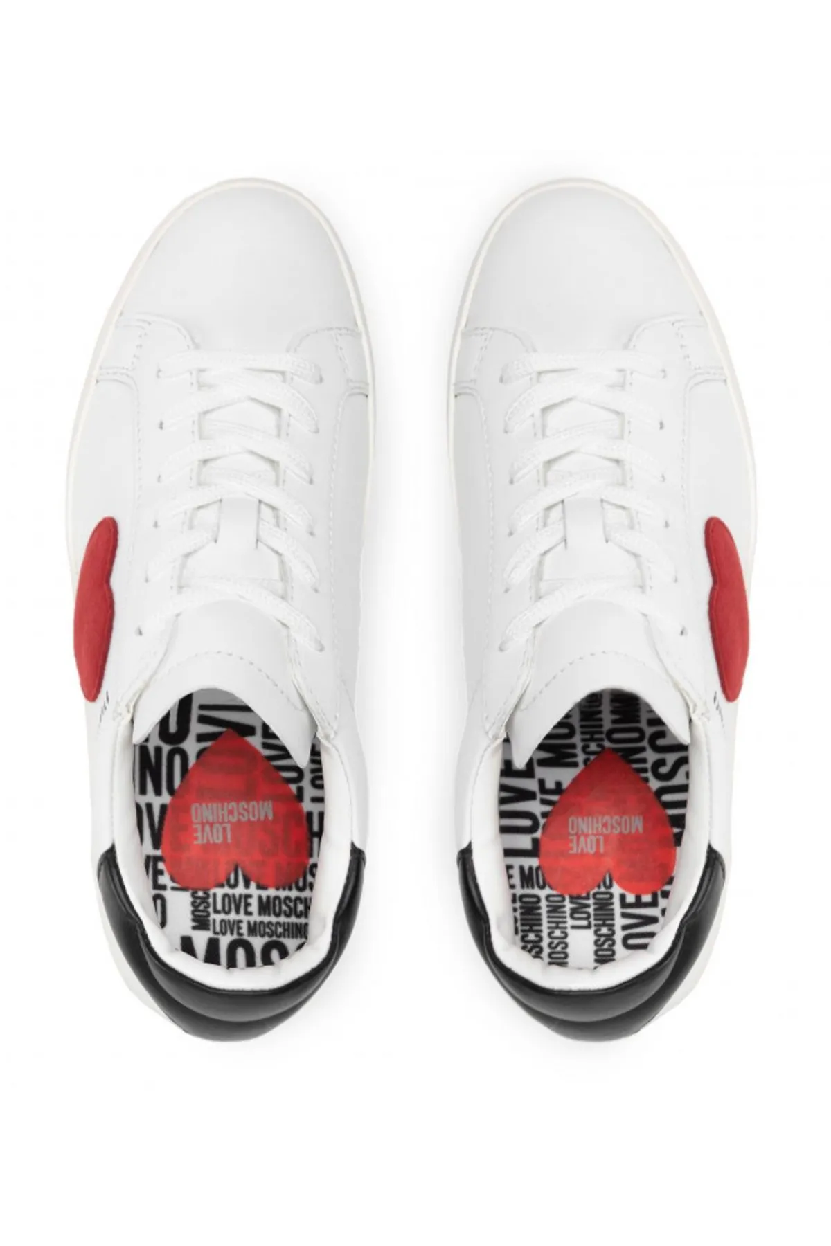 Love Moschino  Echtes Leder Sneaker Schuhe Schuhe Ja15402g1eı4310a