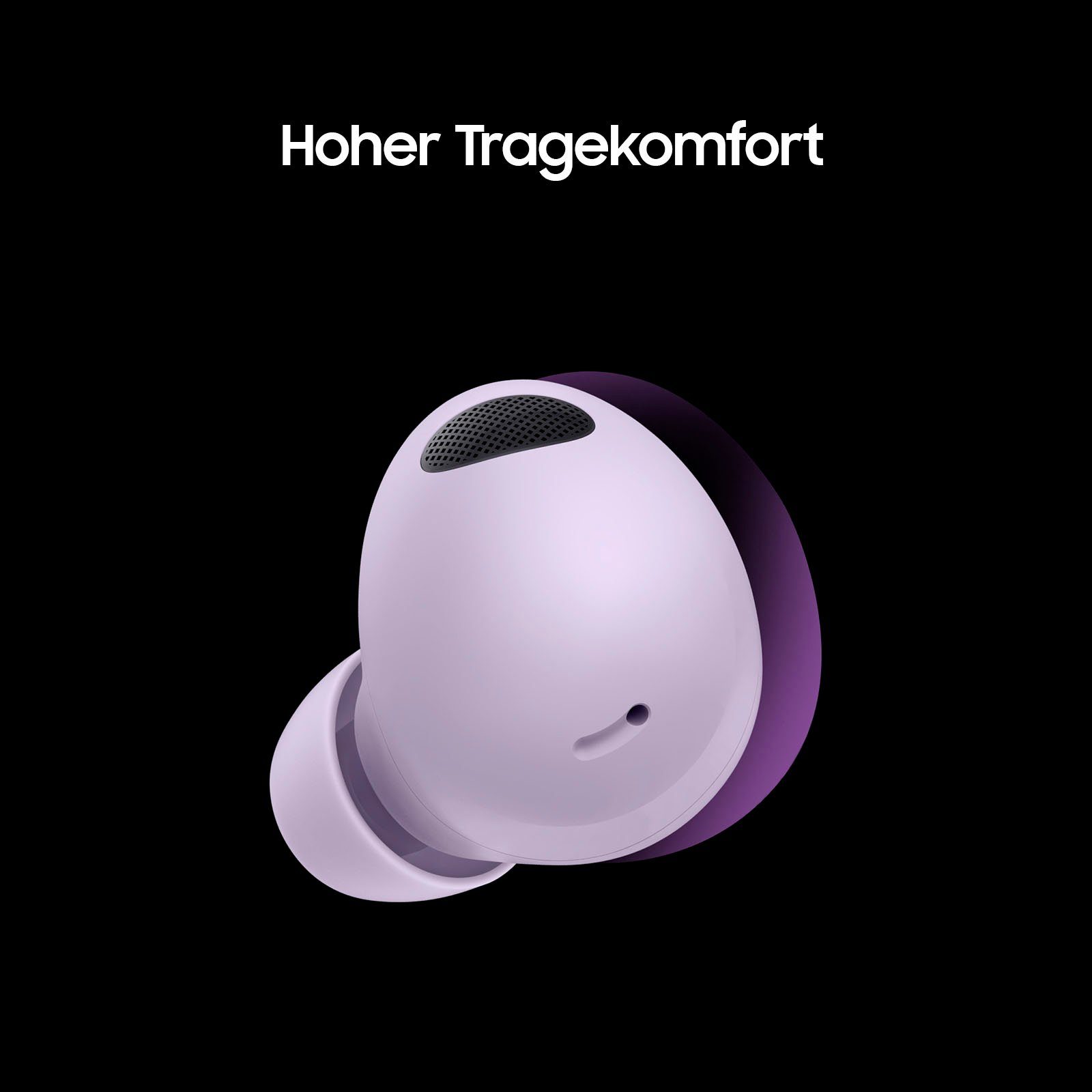 Samsung Galaxy Buds2 Pro wireless In-Ear-Kopfhörer (Active Noise Cancelling (ANC), Freisprechfunktion, Sprachsteuerung, Bixby, A2DP Bluetooth, AVRCP Bluetooth, HFP)