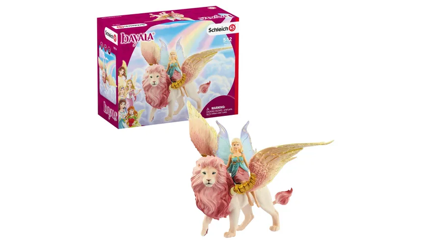 Schleich 70714 - bayala - Elfe auf geflügeltem Löwe