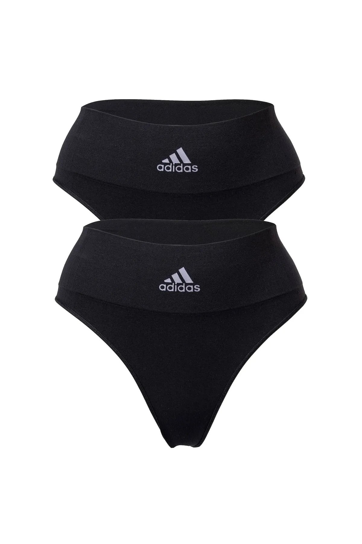 adidas  Damen String, 2er Pack - Tanga, Slip, Smart Micro 720 Seamless, Logo, uni