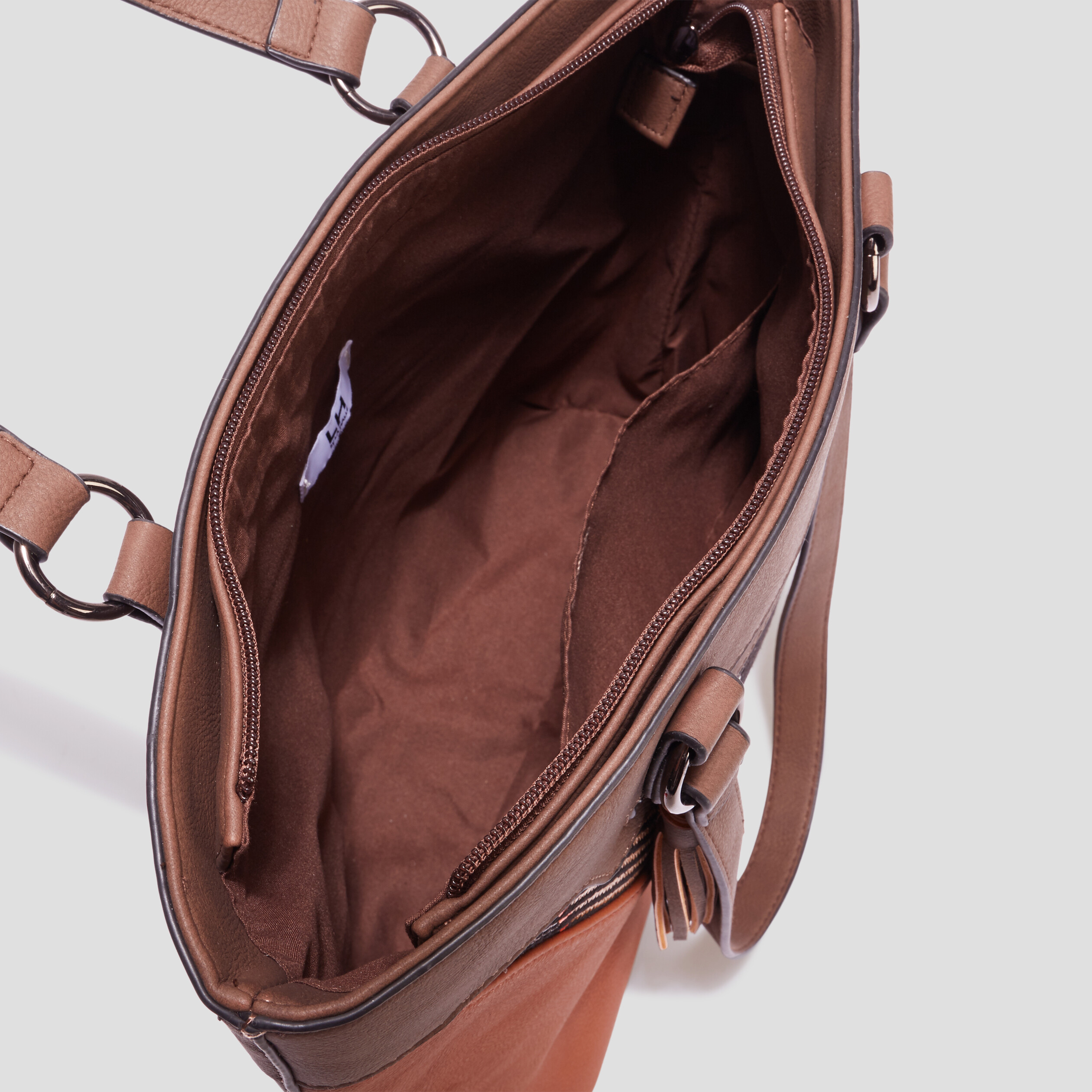 Sac porté-épaule rectangulaire multicolore femme | La Halle