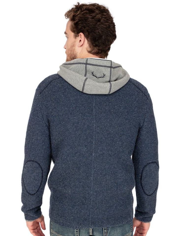 Spieth & Wensky Strickjacke ECHO in blau günstig kaufen