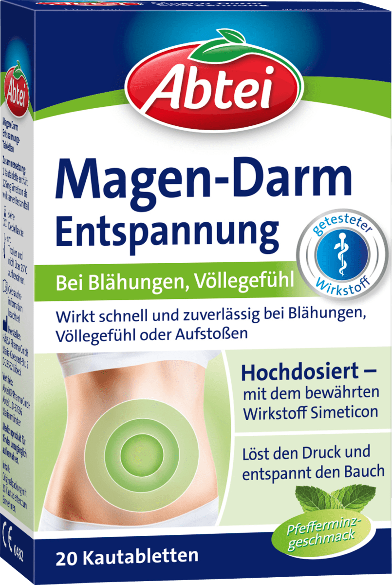 Magen-Darm Entspannungs-Kautabletten, 20 St