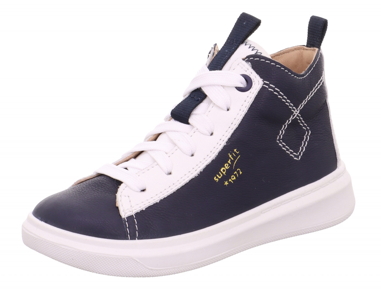 COSMO - Blau/WeißSneaker high mit Schnürung
