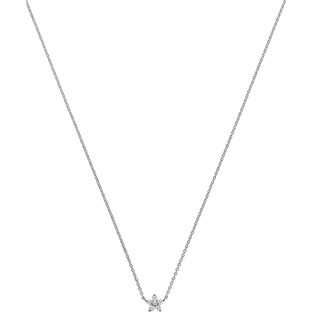 Valeria Chaînette 375 Or blanc collier