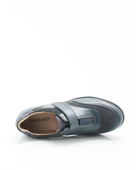 Derbies à scratch dessus cuir irisé