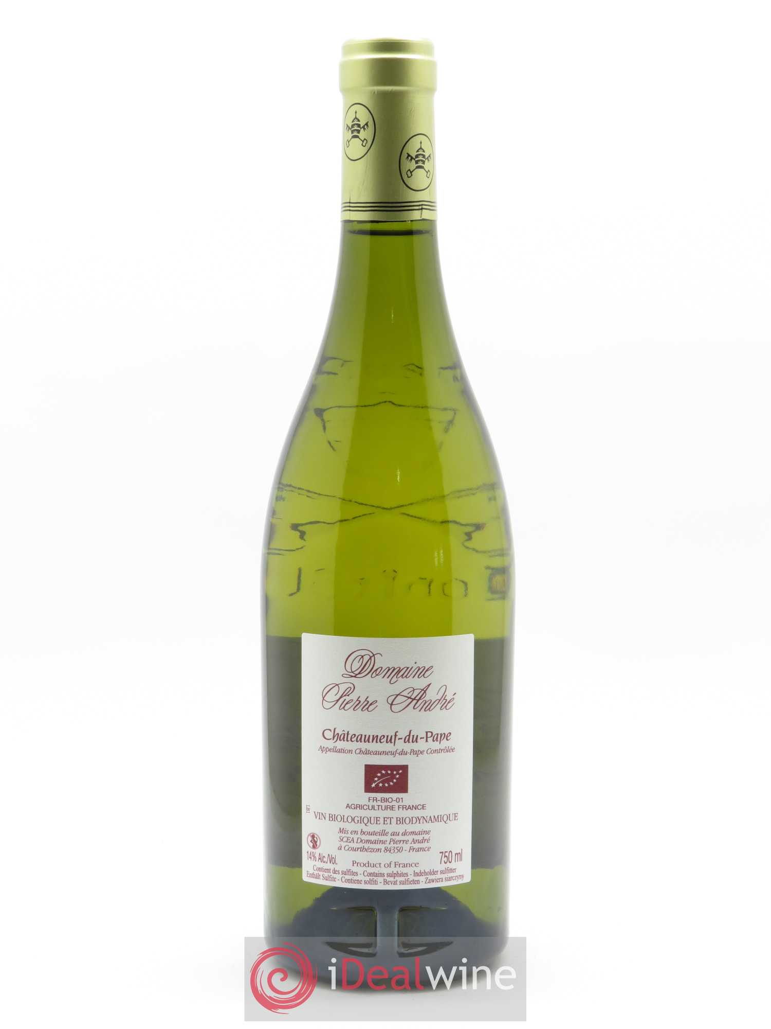 Châteauneuf-du-Pape Pierre André (Domaine)  2020 - Lot de 1 Bouteille