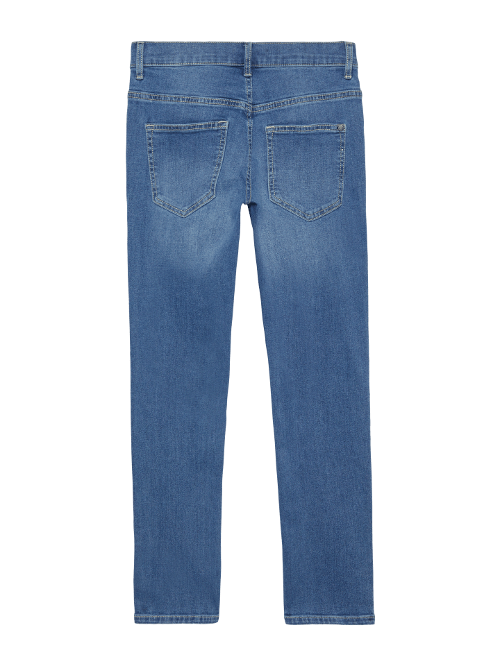 s.Oliver Jeans-Hose lang in Blau günstig kaufen