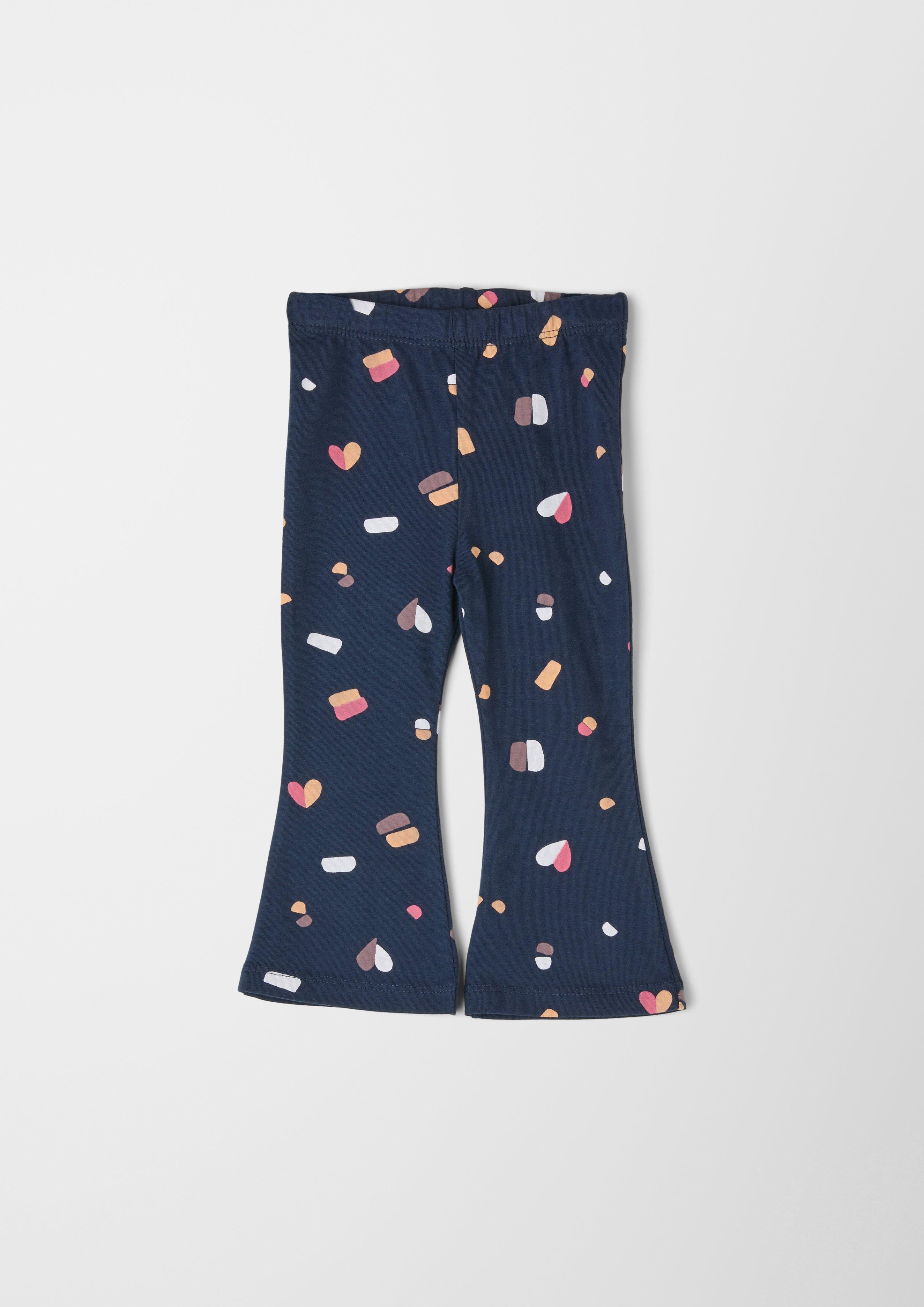 Musterleggings mit Flared leg  2119924-59A4