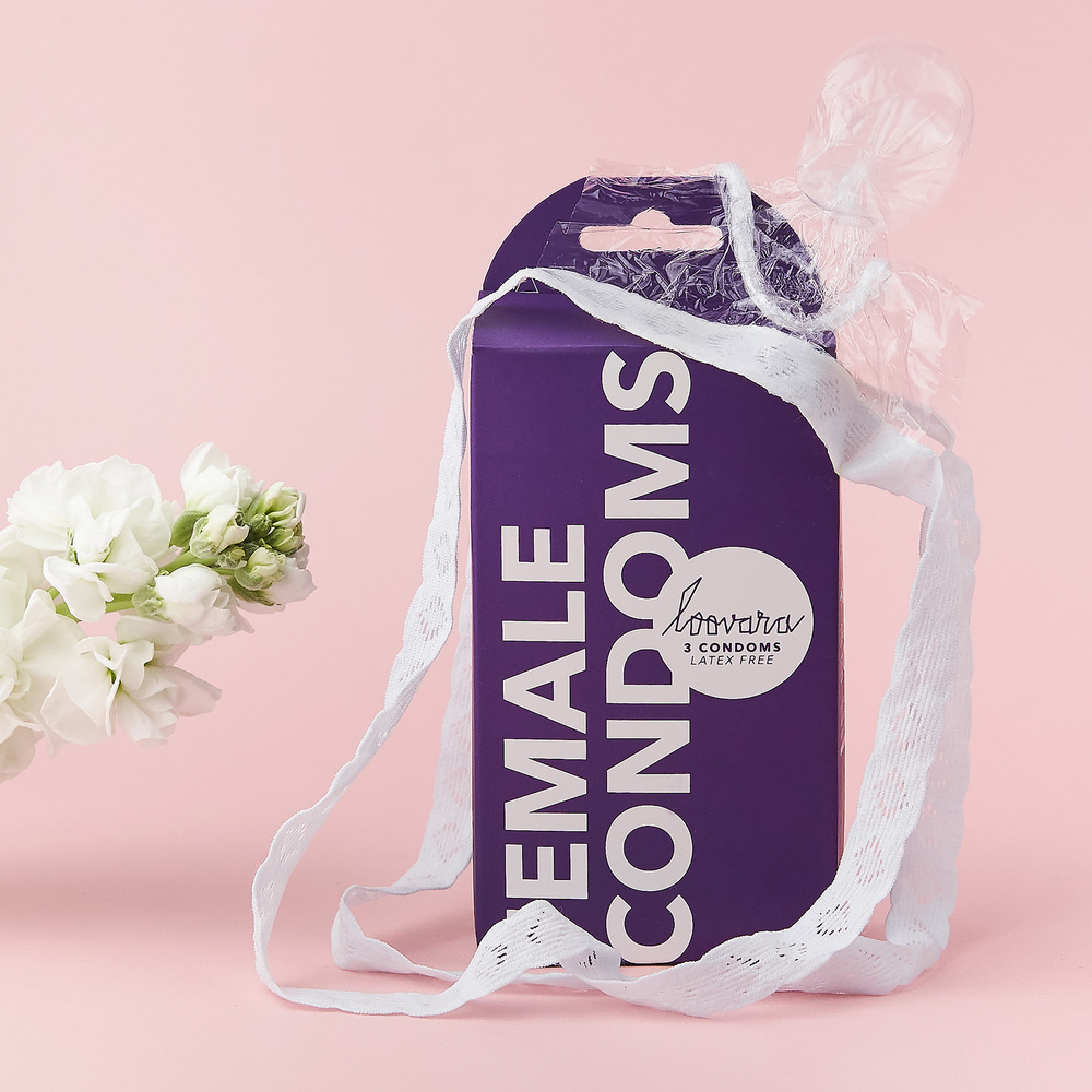 loovara Female condoms - Sans latex - Préservatif féminin Préservatif féminin sans latex