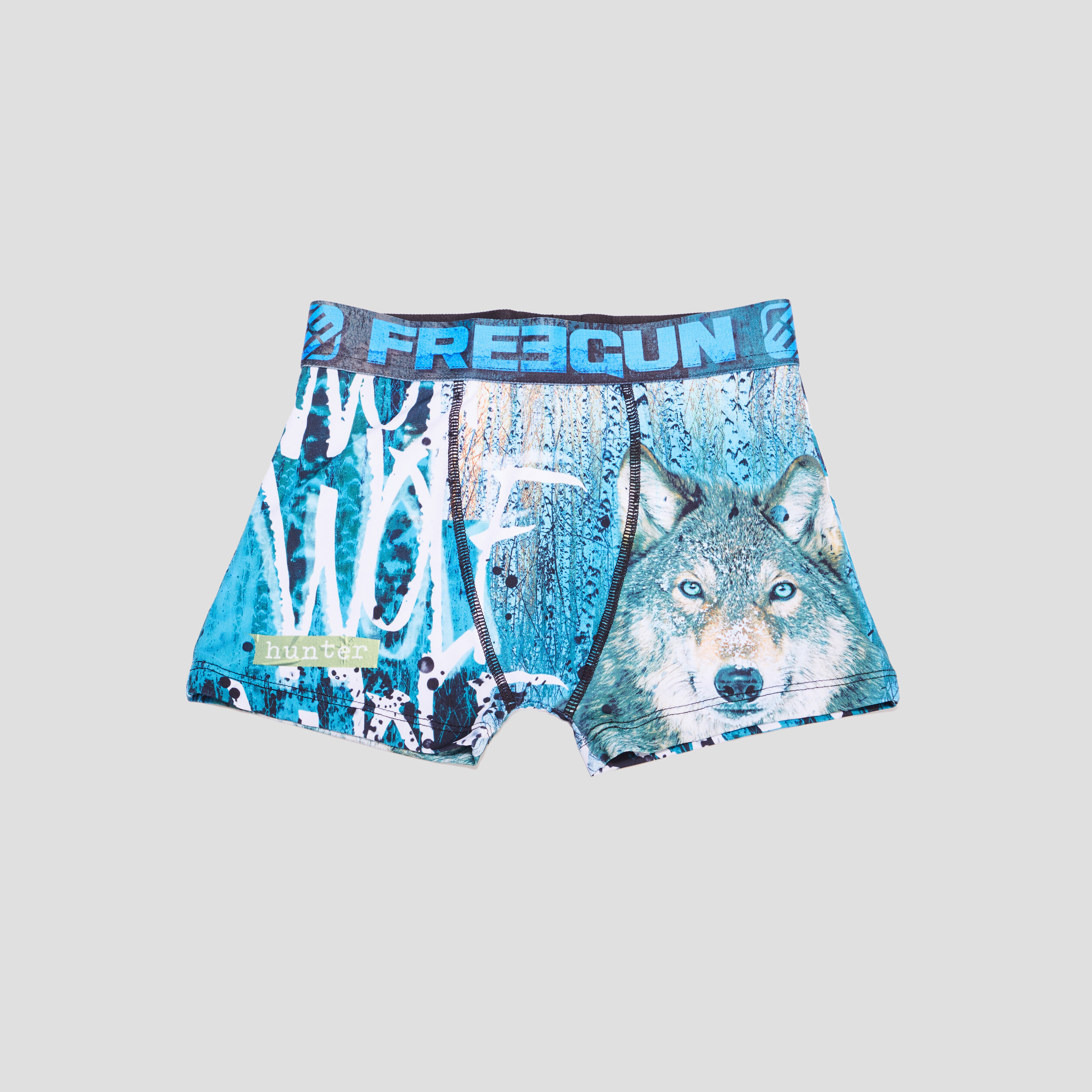 Boxer Freegun bleu garçon | La Halle