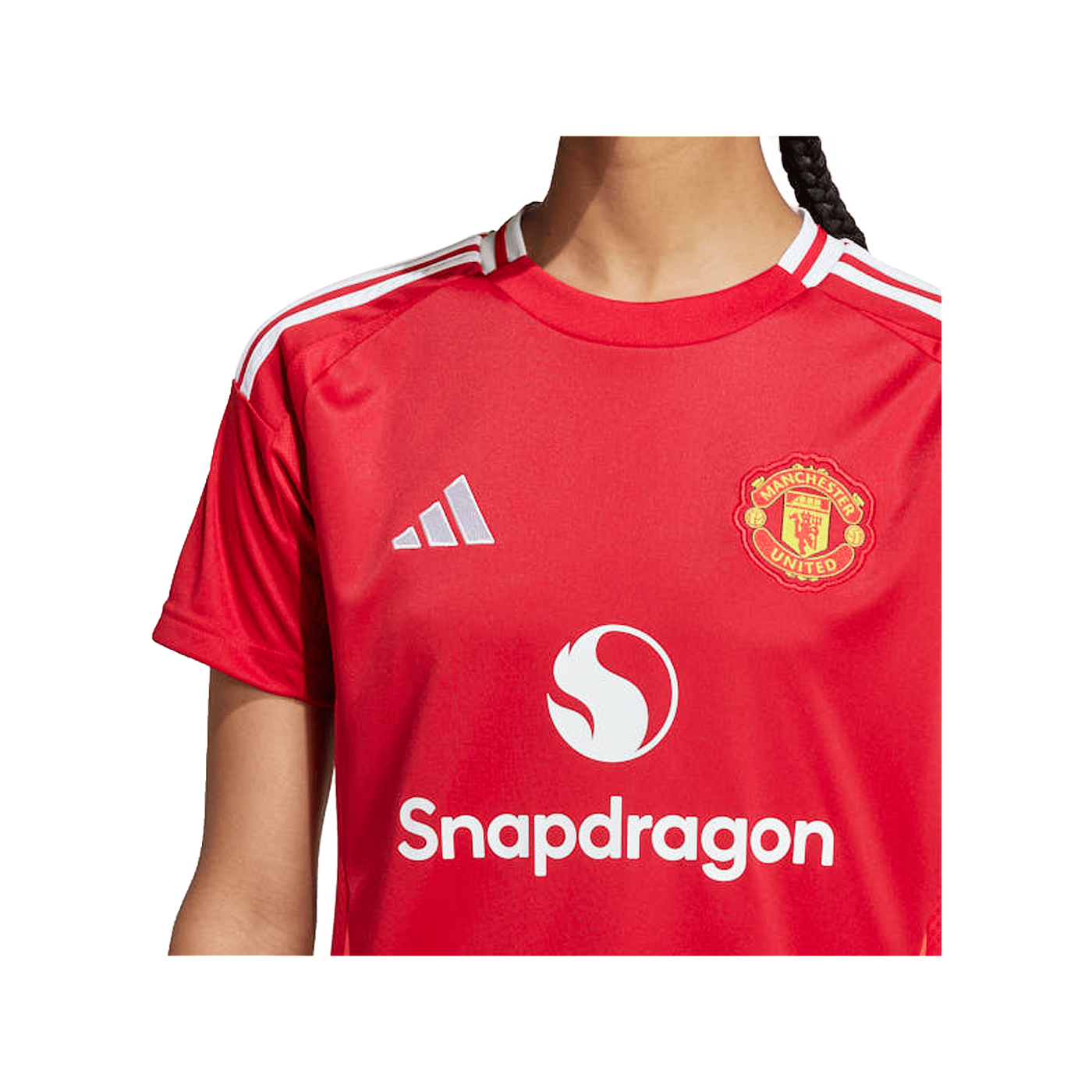 adidas Manchester United Trikot Home 2024/2025 Damen Rot
