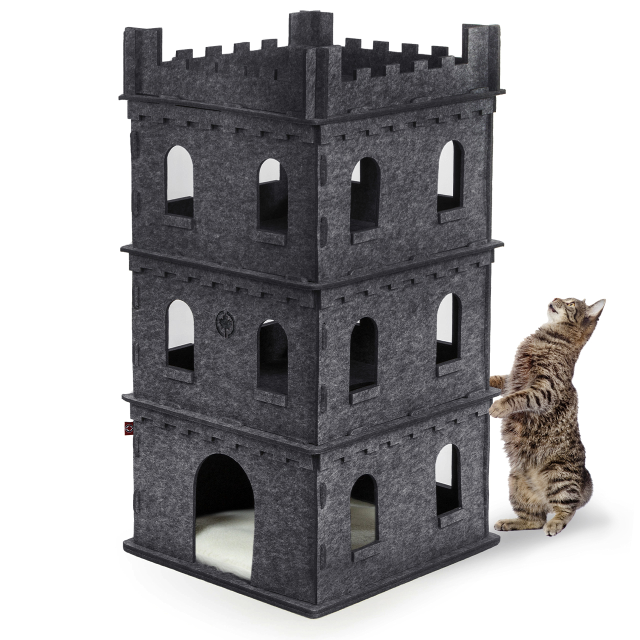 Wagner Kratzbäume Wagner Canadian Cat Company Filz Katzenburg Felty Fort
