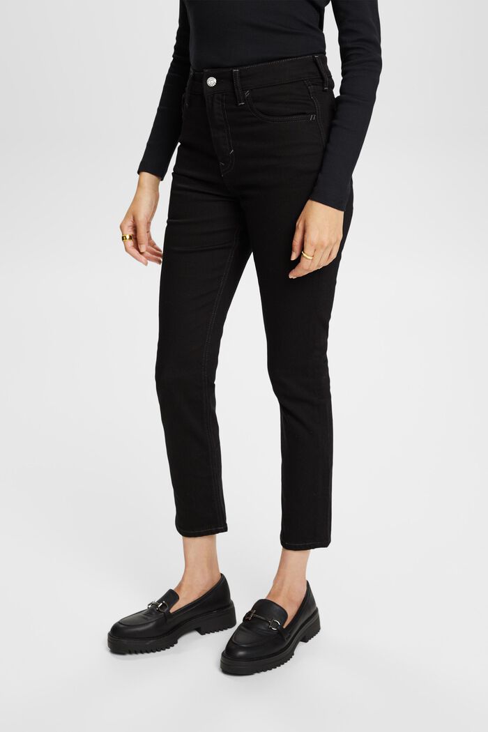 Retro-Jeans mit schmaler Passform und hohem Bund