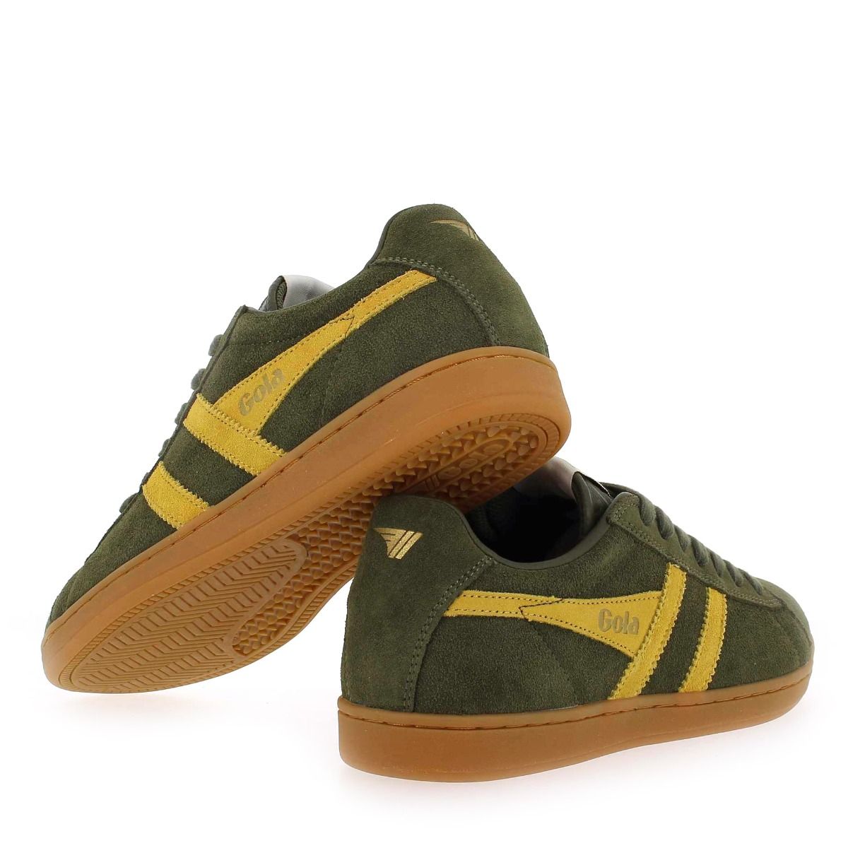 Gola  EQUIPE SUEDE CMA495 - Kaki Jaune
