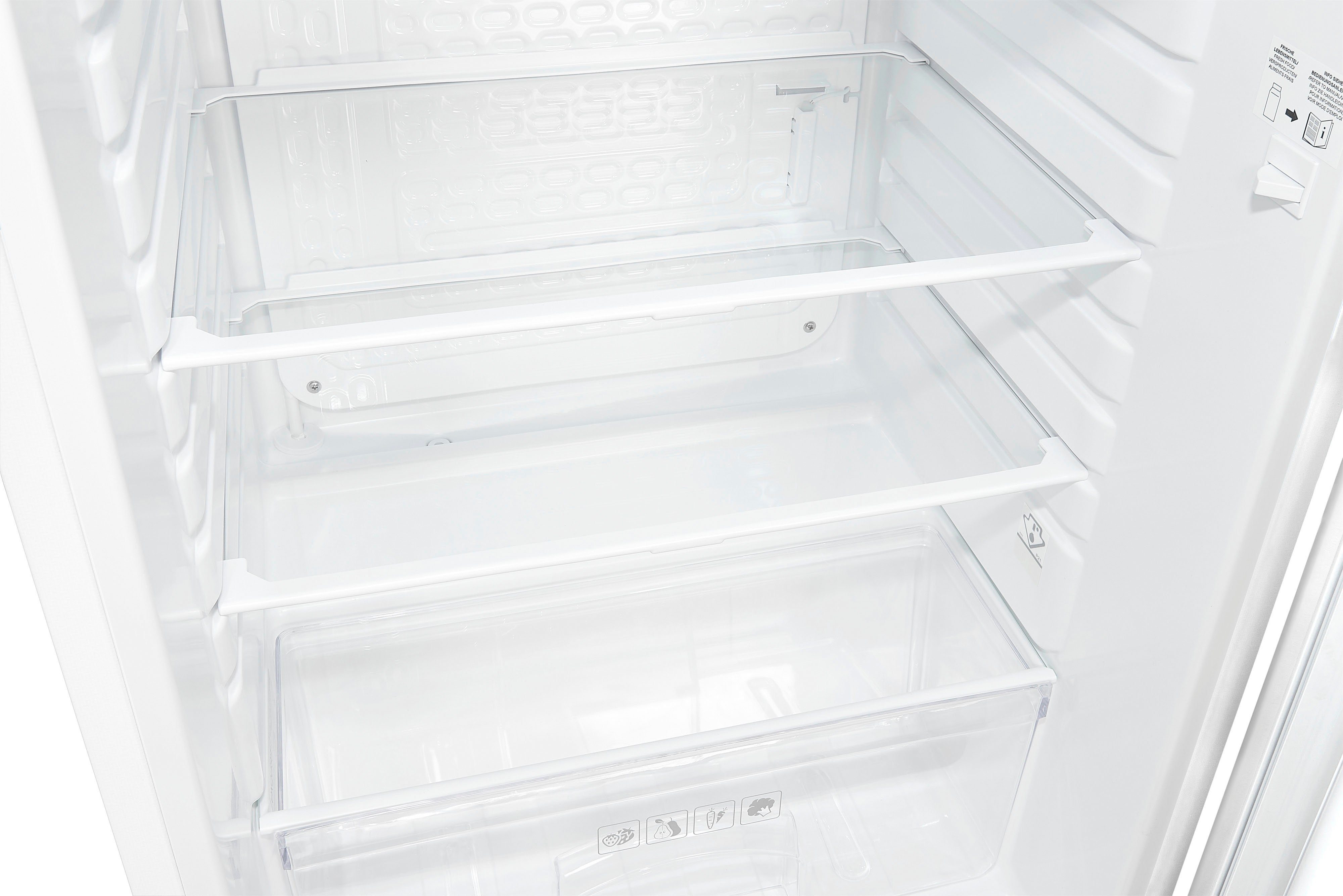 exquisit Vollraumkühlschrank KS16-V-040D, 85 cm hoch, 55 cm breit