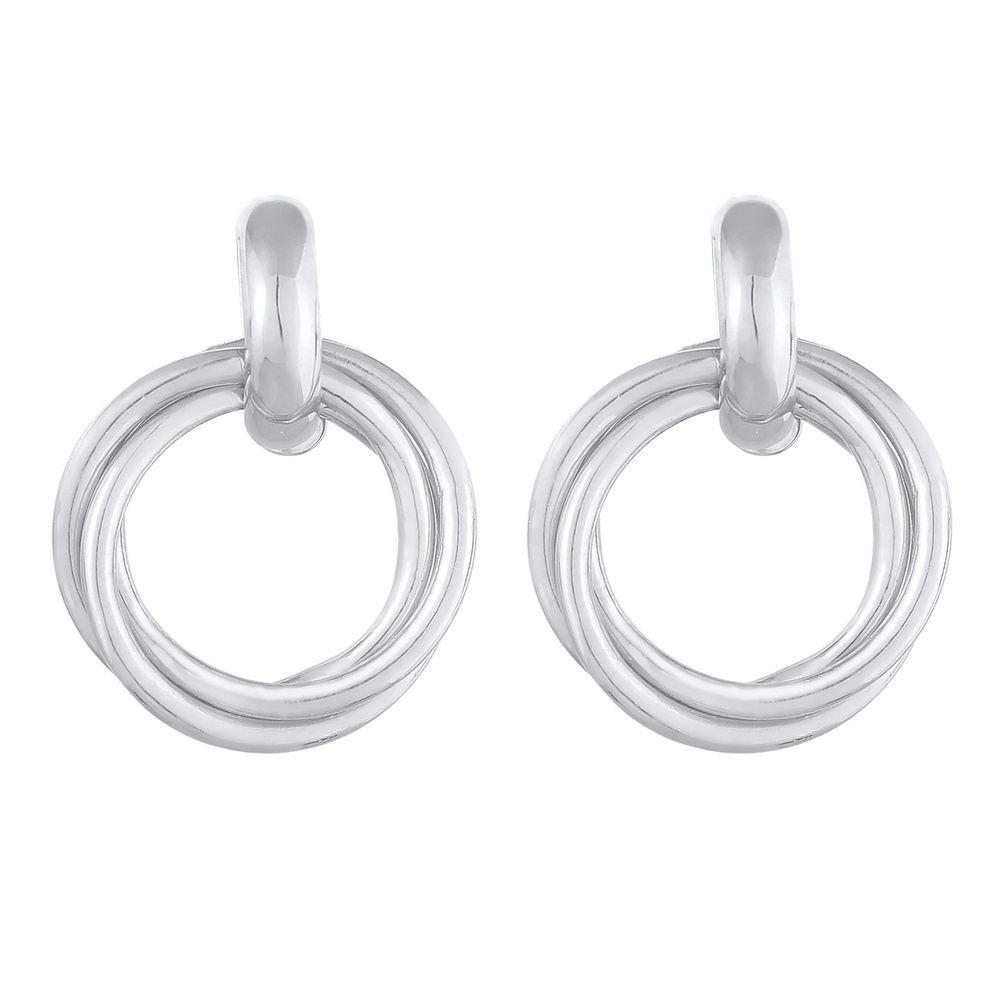 Elli Elli by Julie & Grace Elli Boucles d'Oreilles Clous d'oreilles pour femmes Circle Boucles d'oreilles