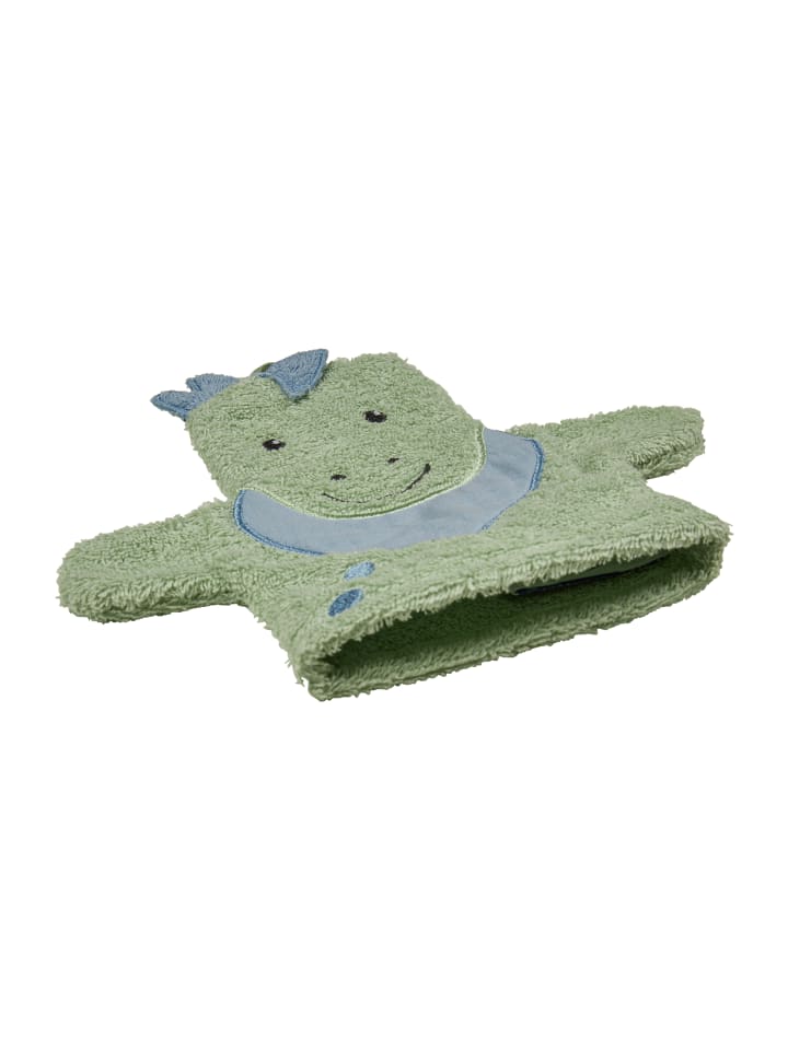 Sterntaler Waschhandschuh DINO Rexi in hellgrün günstig kaufen onesize