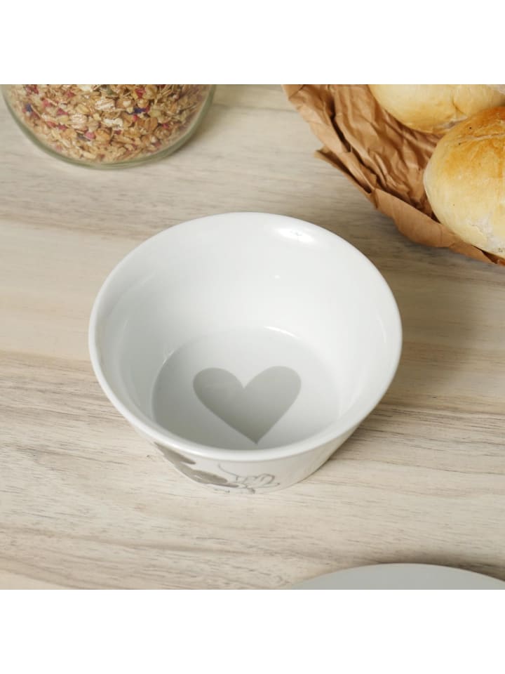 Geda Labels Müslischale Mickey Kiss Sketch in Grau - 400 ml günstig kaufen onesize