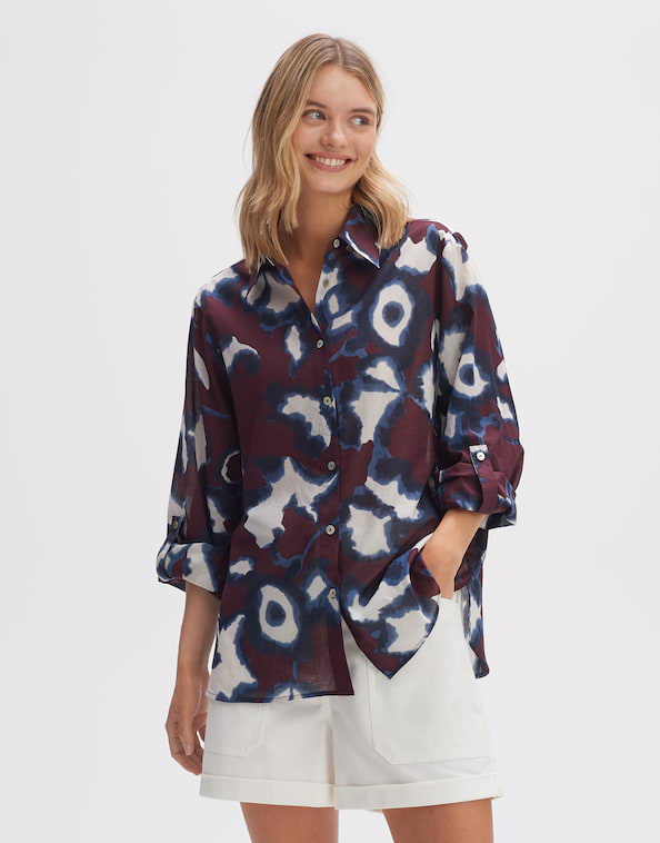 Hemdbluse Fumine floral