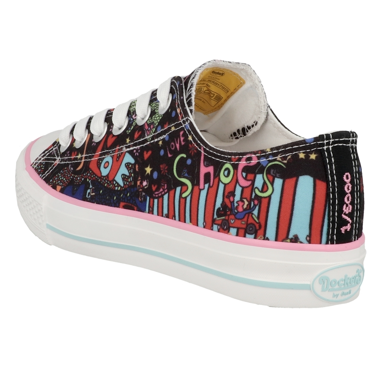 Dockers by Gerli 36UR201 X-Art Limited Edition Sneaker low schwarz