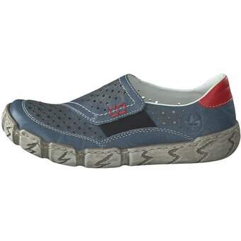 Rieker Slipper in blau