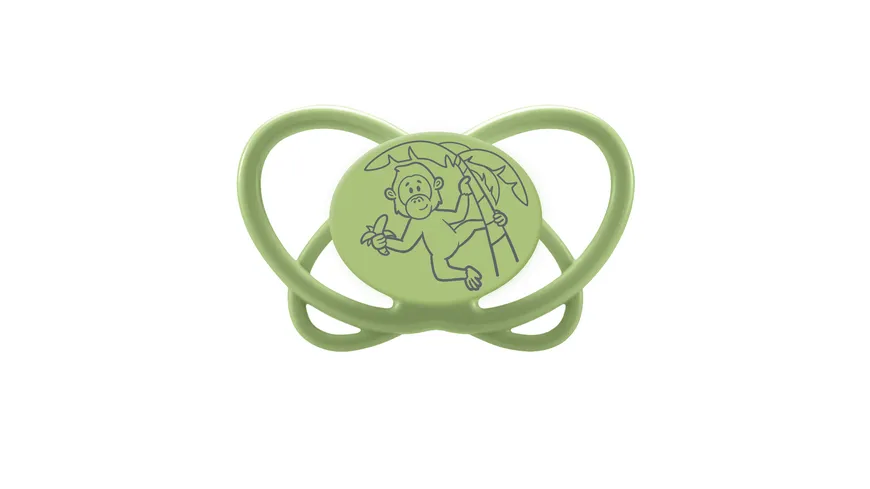 nip® Schnuller My Butterfly Green Silikon Größe 1 (0-6 Monate)