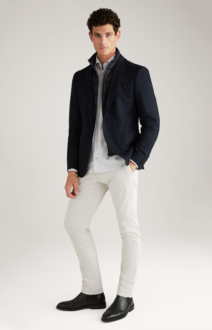 Flanell-Sakko Hecton in Dunkelblau