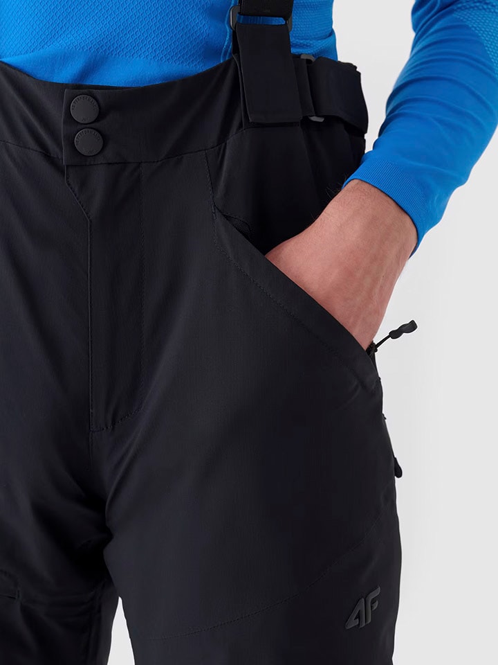 4F Ski-/ Snowboardhose in Schwarz günstig kaufen