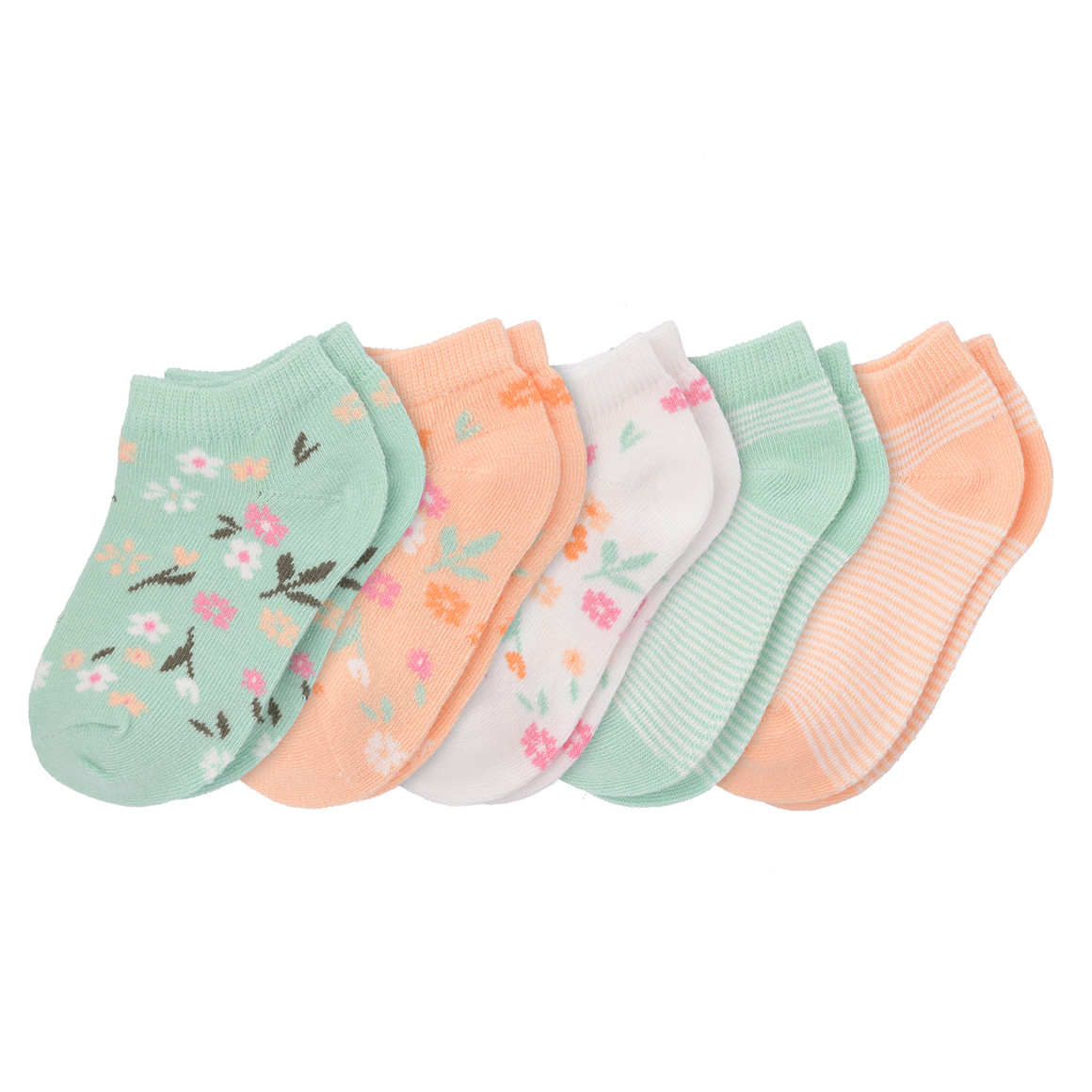 5 Paar Baby Sneaker-Socken im Set
