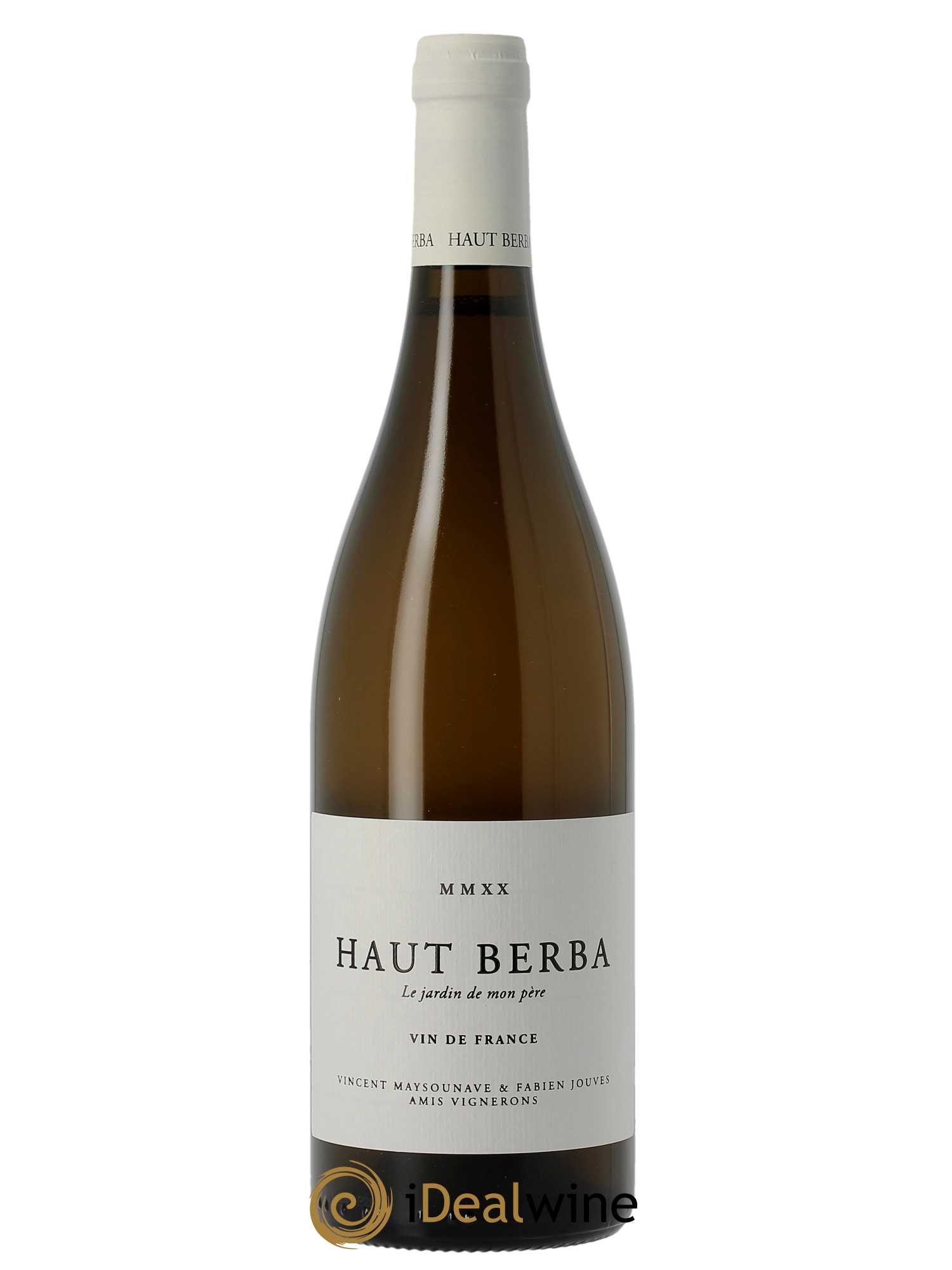 Vin de France Mas Del Périé Haut Berba Fabien Jouves  2020 - Lot de 1 Bouteille