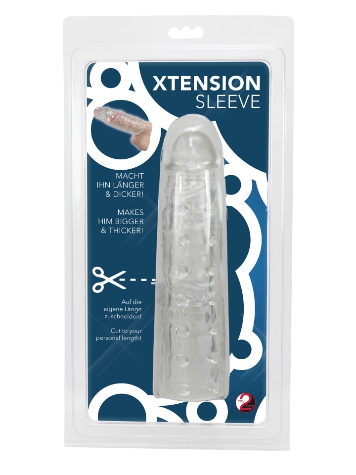 You2Toys Penissleeve Xtension Sleeve in transparent günstig kaufen 22 cm