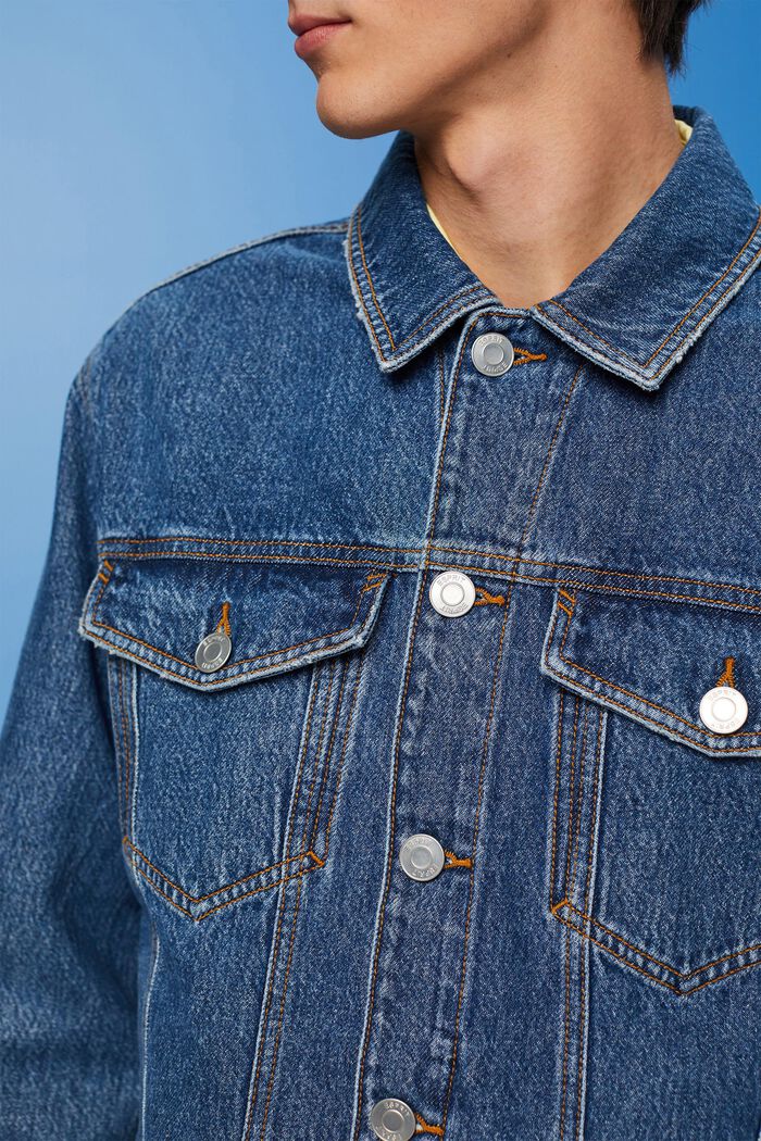 Jeansjacke aus nachhaltiger Baumwolle