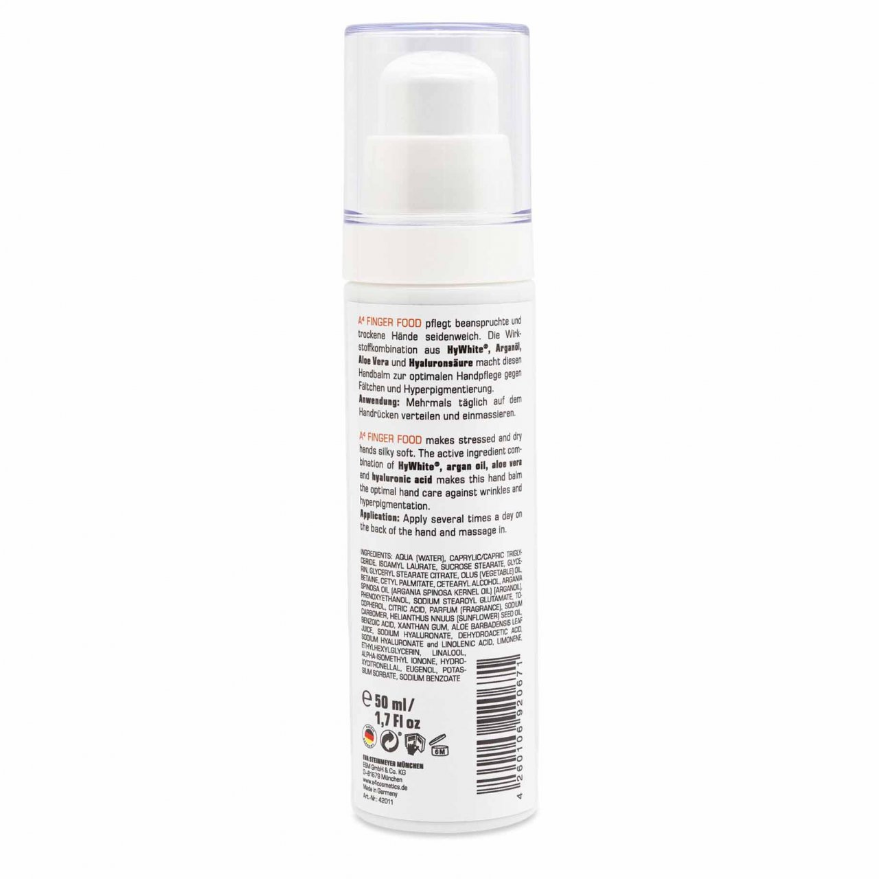A4 Cosmetics Körperpflege Finger Food Handbalm