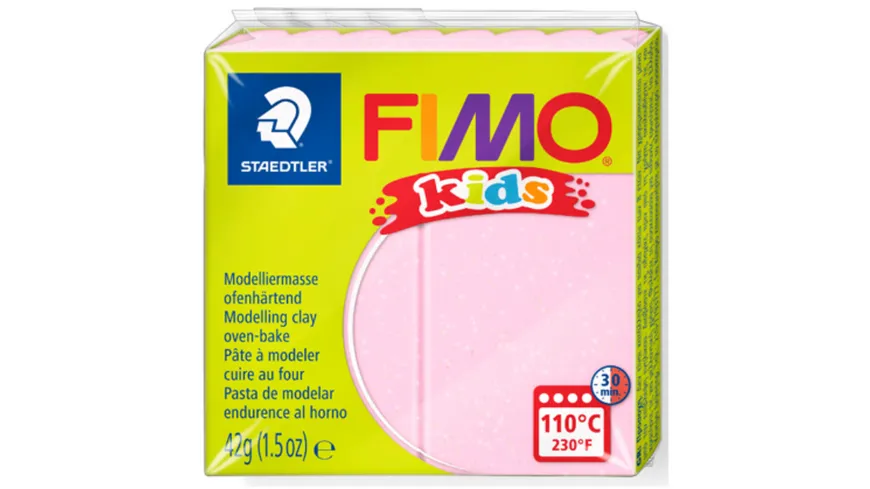 STAEDTLER Modelliermasse FIMO® Kids Perlglanz rosa 42 g