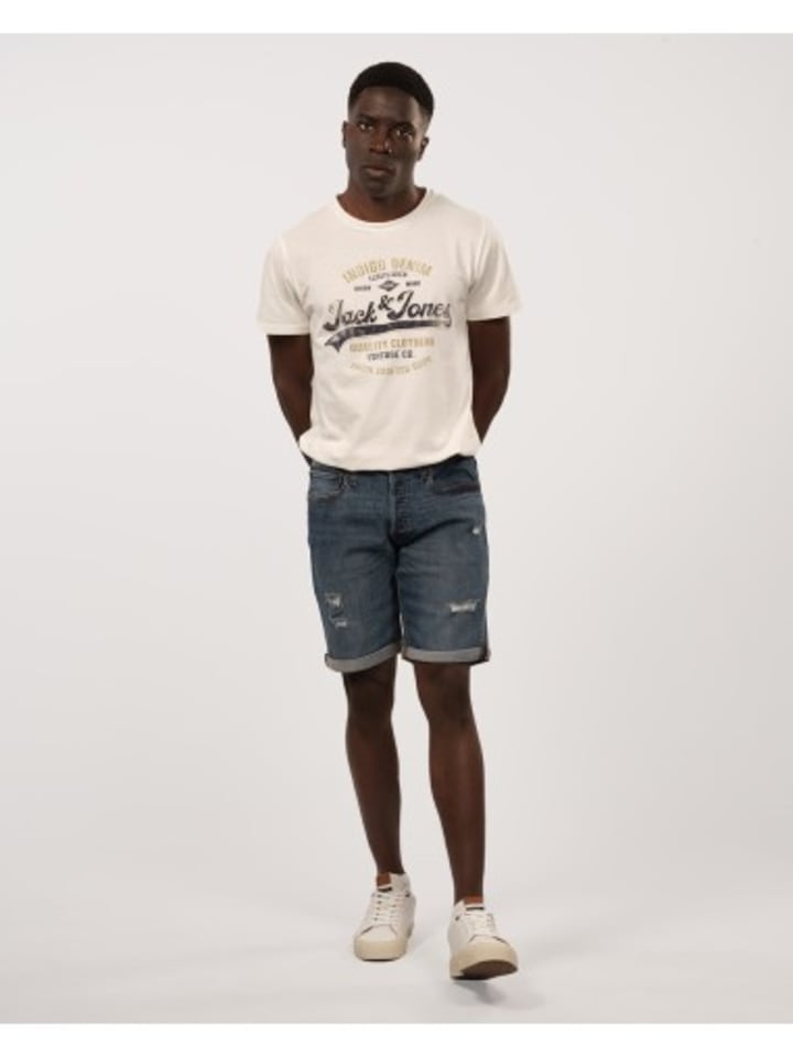 Jack & Jones Kurze Hose in Blau günstig kaufen XL