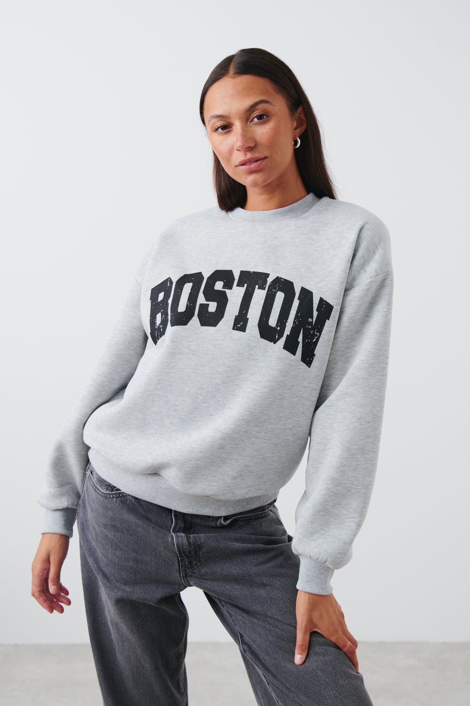 Printed sweater