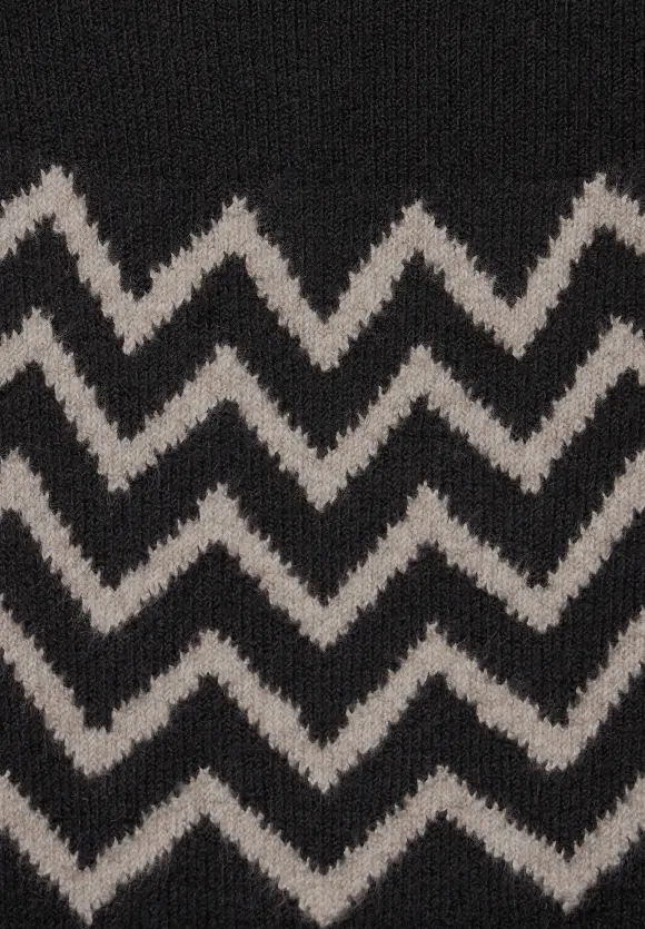 Street One Pullover mit Stehkragen