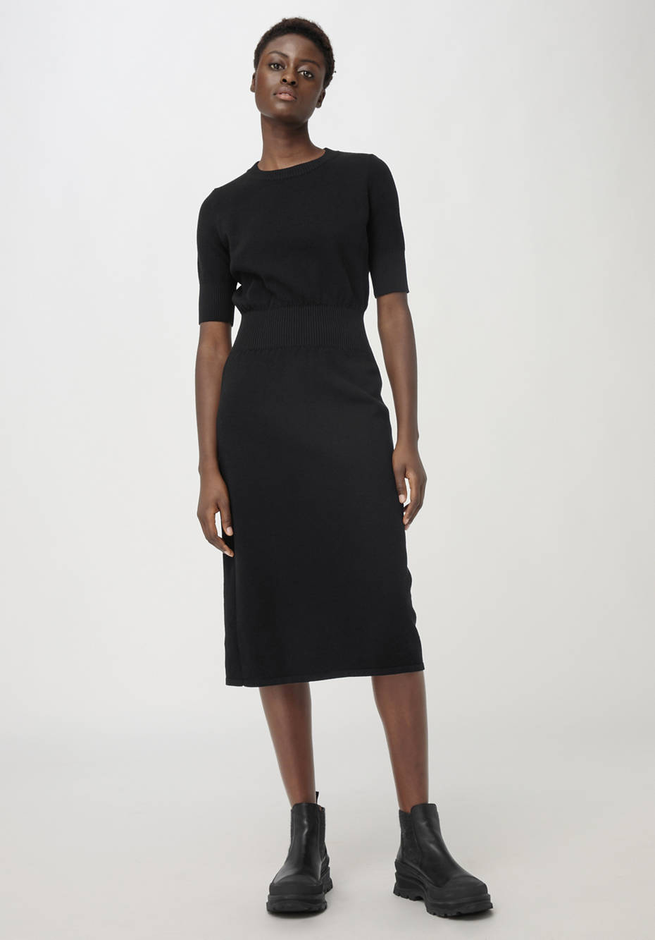 Strickkleid aus reiner Bio-Baumwolle