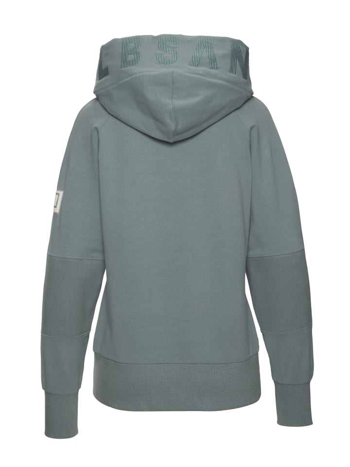 ELBSAND Kapuzensweatjacke in petrol günstig kaufen